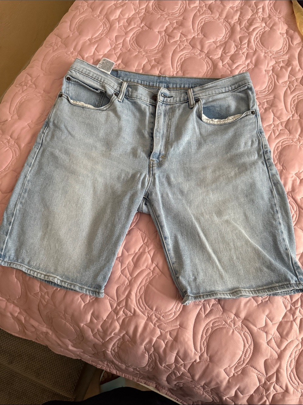 Levi's Light Wash Men's Denim Jean Shorts